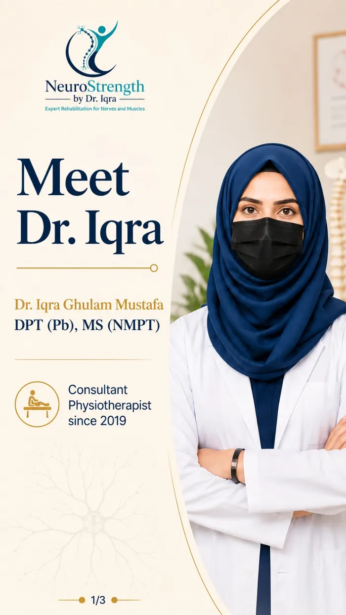 Meet Dr. Iqra poster