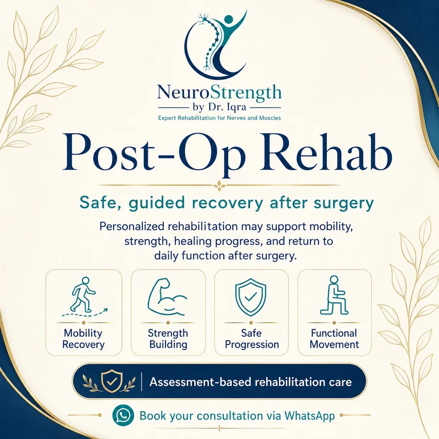 Post-Surgical Rehabilitation NeuroStrength poster